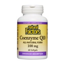 Fattori naturali Coenzyme Q10 - Integratore di supporto antiossidante Supporta la produzione di energia cellulare - Migliore assorbimento Aids Funzione cardiaca sana - 100 mg, 60 Softgels (60 Serve)