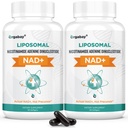 Orgabay Liposomal NAD+ Supplemento 500 mg, ad alto assorbimento, Boost NAD+ con TMG 250 mg, NAD effettivo più efficiente di Nicotinamide Riboside, Supporta energia cellulare, Invecchiamento sano | 120 Softgels