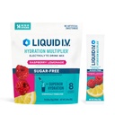 Liquido I.V.® Hydration Multiplier Sugar-Free - Raspberry Lemonade | Miscelatore per bevande elettrolitiche | 1 Pack (14 Serve)