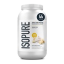 Isopure Zero Carb 100% Pure Whey Isolate Protein Powder, Lactose Free, Gluten Free, Con Vitamine, Crema Banana, 25g Protein Per Serving, 3 Lbs, 44 Servings (Packaging May Vary)