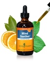 Herb Pharm Anxiety Soother Liquid Herbal Formula con l'estratto di Kava e l'olio essenziale di basilico Santo per il supporto di ansia mite e occasionale* - 4 oncia