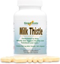 Buon Stato - Estratto di cardo di latte - (500 mg) (80% silymarin) (120 capsule vegetali)
