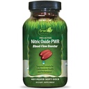 Irwin Naturals Pro-Active Nitric Oxide PWR - 60 Liquid Soft-Gels - Blood-Flow Booster con L-Citrulline, radice di barbabietola & Red Spinach
