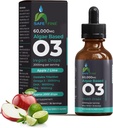Omega 3 Liquid Vegan Drops - DHA & EPA da olio di algae - flacone da 60 ml Dropper - 2000 mg per porzione - Supporti Integratore Benessere Corpo per tutta la famiglia