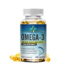 Triple Strength Omega-3 2160mg + EPA 1296mg + DHA 864mg + Integratore naturale per il supporto sano del cuore / cervello, 120 Softgels, alimentazione di 60 giorni