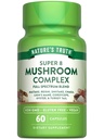Natura's Truth Mushroom Complex Capsule | 60 Count | Full Spectrum Complex of Super 8 Mushrooms | Vegan, Non-GMO, & Gluten Free Supplement