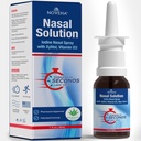 NOVEHA spray nasale- 1% spray Povidone-Iodine, vitamina D3, Aloe-Vera - Detergente nasale (30mL)