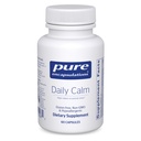 Pure Encapsulations Daily Calm - Vegan Stress & Sleep Support Supplement - Contiene Ashwagandha, Zafferano, GABA & L-teanina - Non OGM, Soy-Free & Gluten-Free - 60 capsule
