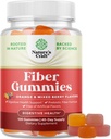 Gummie di fibre prebiotiche per adulti - High Fiber Supplement Gummies Vitamine per adulti con radice di chicoria solubile prebiotica per l'immunità e il supporto digestivo - Non GMO Vegan Halal 120 conteggio
