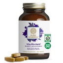 PURE SYNERGY Vita·Min·Herb per le donne | Integratore Multivitaminico femminile | Realizzato con alimenti integrali organici Non OGM & Vegan Ingredienti | Supporta energia e salute immunitaria (120 compresse)