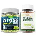 Vegan Omega 3 Gummies 1000mg + Gummie di Mullein