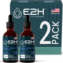 Estratto di ribes nero naturale di E2H, semi di ribes nero pressato a freddo - salute del sistema immunitario - liquido assorbente veloce (2 bottiglie)