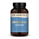 Dr. Mercola Ubiquinol - Supporta l'energia, la salute cellulare e la salute del cuore - 100 mg Ubiquinol - Formula ad alto assorbimento - Non OGM, Gluten-Free & Soy-Free - 90 capsule (90 Serve)