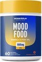 Oceanblue Essentials Mood Food Omega 3 | Triple Strength Fish Oil 1000mg EPA per Mood Support | Burpless Mini Softgels | Heart Health, Non-GMO (60 Count)