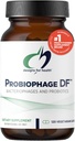 Progetti per la salute Probiophage DF - Bacteriophage Prebiotic + Integratore Probiotico - Probiotici per la digestione + Supporto Immune - Dairy Free Pre e Pro Biotics in capsule di rilascio ritardato (120 Count)
