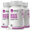 NERVE RENEW Advanced Nerve Support - 300mg Stabilized R-Alpha Lipoic Acid, Vitamina B Complex, Benfotiamine, Erbe per il supporto rapido