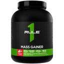 Regola 1 Mass Gainer - Formula ad alto contenuto calorico di peso con 1.220+ Calorie, 250g+ Complex Carb Blend, 40g All-Whey Protein Per Serving (8 Serve, Fragole & Crème)