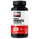 FORCE FACTOR Probiotico per le donne 50 miliardi di CFU, Probiotico femminile per la salute digestiva, l'immunità e la salute vaginale, 10 strati con Lactobacillus Acidophilus, Vegan, 60 capsule