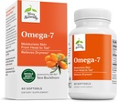Terry naturalmente Omega-7 - Integratore alimentare con acidi grassi essenziali - Supplemento nutrizionale per sostenere la salute della pelle con secchione marino, polpa di berretto e olio di semi - 60 Softgels (Pack of 2)