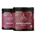 TRIBE ORGANICS Benessere ormonale Duo - Ashwagandha & Shatavari Capsule - Supporta il benessere e l'equilibrio delle donne
