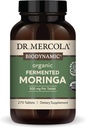 Dr. Mercola - Biodinamico Organic Fermented Moringa Integratore alimentare, 270 Serve (270 compresse)