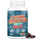 Liposomal Quercetin Phytosome, Quercetin con Bromelain, Zinc & Vitamin C, Bioactive Phytosome Complex, 20X Absorbimento Superiore - 60 Softgels