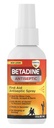 Betadine Antisettico spray di primo soccorso, Povidone-iodina 5%, Protezione delle infezioni, Uccidi Germs in tagli minori Grappe e bruciature, nessuna promessa di stiratura, nessun alcool o perossido di idrogeno, 3 FL OZ