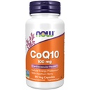 NOW Integratori alimentari, CoQ10 100 mg con bacche di biancospino, Grado farmaceutico, Forma All-Trans prodotta da Fermentazione, 90 capsule di veg