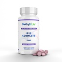 Methyl-Life B12 Complete Professional Strength Active B12 3 mesi di fornitura. Chewables. 2.5 mg Methylcobalamin Methyl, 1.25mg Hydroxocobalamin (Hydroxy) e 1.25 mg Adenosylcobalamin