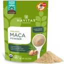 Navitas Organics Maca Powder – 100% Gelatinized Peruvian Maca per Adaptogen Smoothies, Lattes, Baking & More – Energize & Balance - USDA Organic, Non OGM, Vegan, Gluten Free (4oz. Bag, 23 Servings)