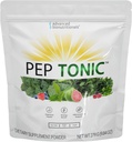 Advanced Bionutritionals Pep Tonic Powdered Superfood Formula 50 Frutta, Verdura, Erbe e Superfoods - Vegan, Vegetariano - 9.84 OZ - 279 g
