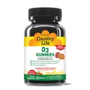 Vita di campagna Vitamina D3 Gummies – 1.000 IU Cholecalciferol, 60 Conte – Supporta la salute di ossa e immuni – vegetariano, senza glutine, fragola e arancio aromi – pectina-basata, nessun dolcificante artificiale