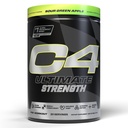 Cellucor C4 Ultimate Strength Pre Workout Powder - Tri-Stim Experience 300mg Caffeine+TeaCrine+Dynamine - Creatina & Beta-Alanina - Integratore energetico per gli uomini e le donne - Sour Green Apple, 20 Servings