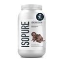 Isopure basso carb 100% polvere di proteine isolate di siero puro, senza lattosio, senza glutine, con vitamine, cioccolato olandese, 25g Protein Per Serving, 3.07 Lbs, 41 Servings (Packaging May Vary)