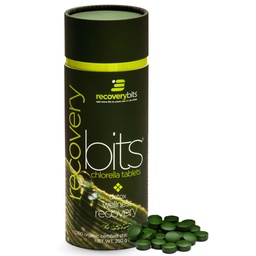 RECOVERYbits - Organic Chlorella Tablets - Plant-Based Algae Superfood - Chlorophyll - Cracked Cell Wall - Energy - Immune System - Detox - Keto - Vegan - Non-GMO - Large Canister - 1000 Tavole