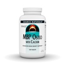 Fonte Naturals MBP Osteo con calcio, supporto avanzato per la densità di ossa*, 180 compresse