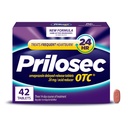 Prilosec OTC, Omeprazole rilasciato ritardato 20mg, Riduttore di acido, Tratta frequentemente bruciore di stomaco per 24 ore sollievo, tutto il giorno, tutta la notte*, 20mg, 42 compresse