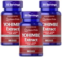 Puritan's Pride Yohimbe 1000 Mg, 50 conte, cellulosa vegetale, Gelatina (Pacchetto di 3)