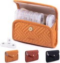 BAGSFY organizzatore settimanale di pillole 3 volte al giorno in un caso di pillole di tessuto carino, organizzatore di pillole di medicina, scatola di pillole, custodia di viaggio portatile, contenitore di pillole per il farmaco, vitamine, oli di pesce, integratori