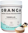 Organic Plant-Based - Rice, Pea, Pumpkin Seed Protein Powder - Vanilla - Enzimi Digestivi Inclusi, Senza Additivi, Latticini-Free, Soy-Free, Keto-Friendly, Senza Glutine, Non OGM - 17 Serve (442g)