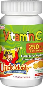Zio Moishy Vitamina C 250 mg 120 Gummies