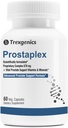 Trexgenics PROSTAPLEX Advanced Prostate Health with beta-sitosterol, Saw Palmetto Sting Nettle pygeum Pumpkin Turmeric Quercetin lycopene Vitamin D3 Zinc Boron e K2-7 (60 capsule di veg)