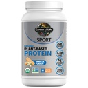 Polvere di proteine vegane organica del giardino di vita con probiotici, BCAAs, certificato NSF, senza glutine & sport, non OGM, polvere di proteine sportive, 19 Servings, Vanilla