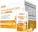 Magnesio Citrato Liquido Magnesio Bere Soluzione orale con vitamina, Zinc & Sodium Bromelain, Sostegno di Magnesio Essenziale Sostegno di Magnesio Immune, Salute e Zzz, Sapore di ananas, 10 Fl Oz