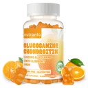 Nutravita Glucosamine Chondroitin Gummies con MSM & Elderberry Extra Strength - Supporto congiunto, Antiossidante Integratore di Supporto Immune per Adulti, Uomo e Donna.60