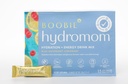 Boobie Hydromom Superfood Electrolyte Drink Mix, Blue Raspberry Lemonade | Rinfresco Energia & Idratazione Boost per Mamas | On-The-Go & Travel Essentials for Pregnancy, Lactation, & Beyond, 15 Packets
