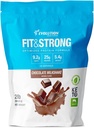 Evolution Advance Nutrition Fit & Strong - Pure Whey Protein Powder con BCAA, 100% Grass-Fed, rapido assorbimento e digestione rapida per il recupero ottimale del muscolo, Natural Flavor – 2 Pounds (Chocolate)