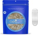 Capsuline Size 000 - Capsule vegane vuote - 1000 Count - Capsule per pillole vuote veggie - Riempimento capsula vegetale fai da te - Cappotti vuoti - Certificati Kosher e Halal - Certificato non OGM