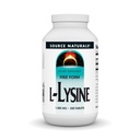 Fonte Naturals L-Lysine Free Form, 1000 mg - Integratore Aminoacido Supporta Formazione Energetica & Collagen - 200 compresse