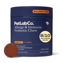 PetLab Co. Allergy & Immune Daily Probiotics for Dogs. Supporta la produzione di lievito, allergie stagionali, prurito intermittente, Gut & Digestive Health for Large Dogs - 30 Chews - Packaging May Vary